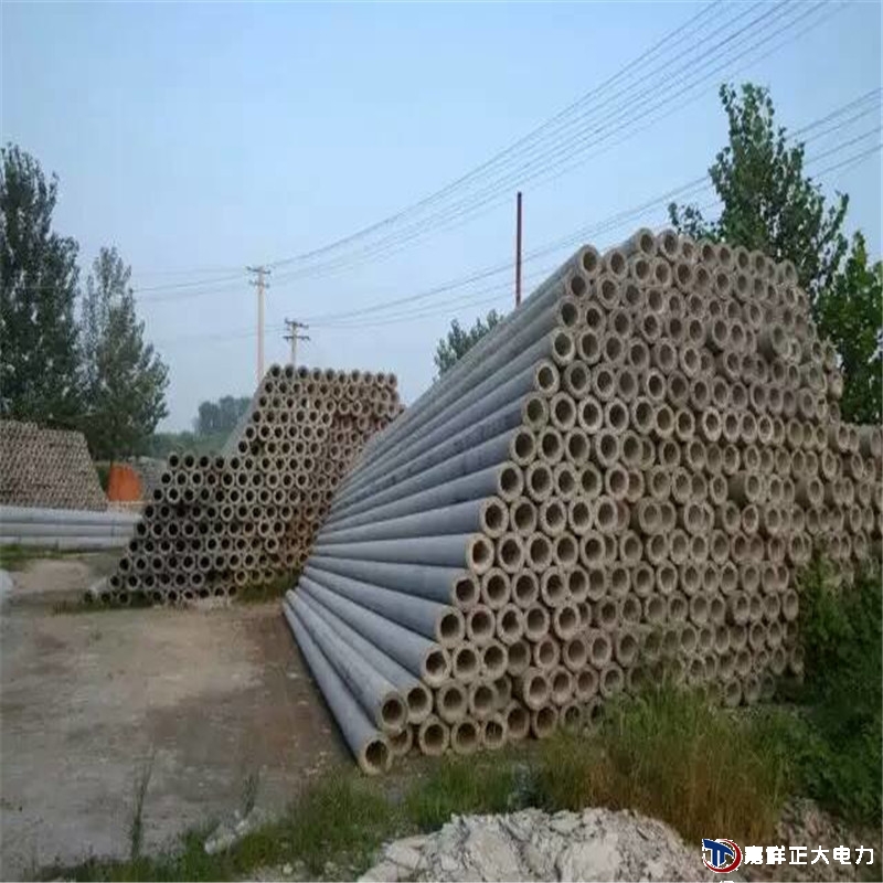 12米混凝土水泥电线杆急速供应1000根 价格低廉 水泥管子制作过